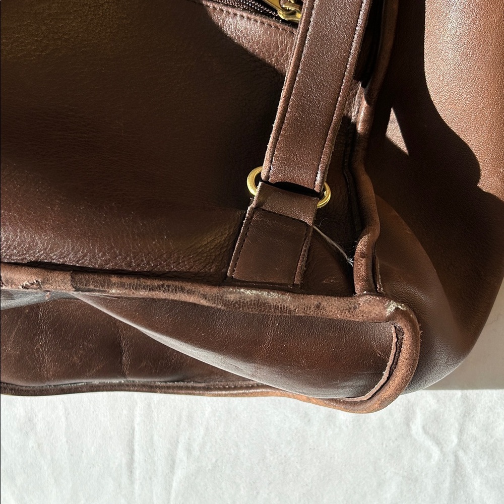 Vintage Coach Leather Backpack #9943 - Picture 11 of 15
